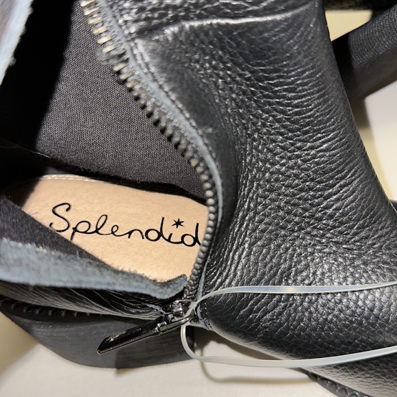 🔥🔥🔥NEW Splendid Black Leather Boots - Picture 7 of 8